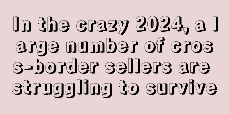 In the crazy 2024, a large number of cross-border sellers are struggling to survive