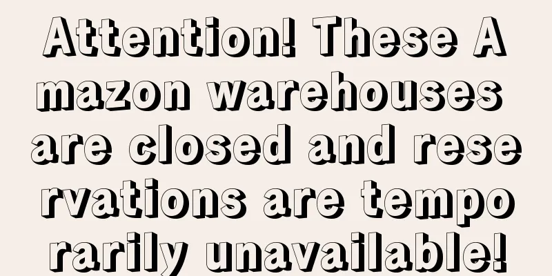 Attention! These Amazon warehouses are closed and reservations are temporarily unavailable!