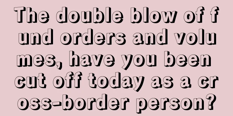 The double blow of fund orders and volumes, have you been cut off today as a cross-border person?