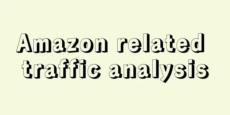Amazon related traffic analysis
