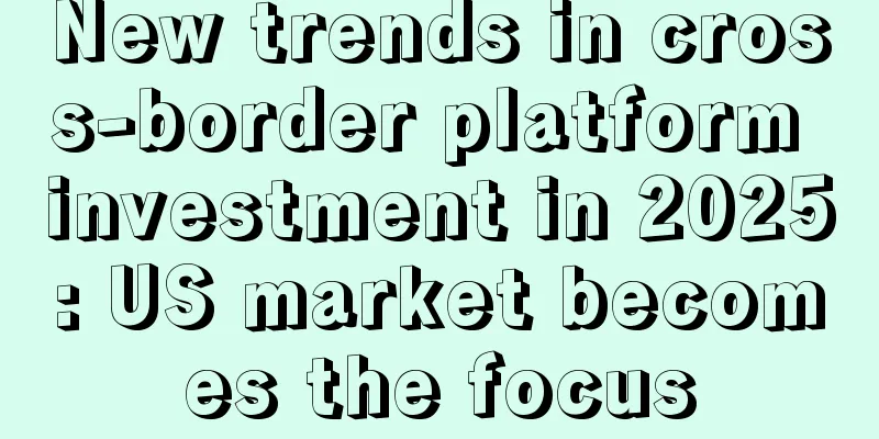 New trends in cross-border platform investment in 2025: US market becomes the focus
