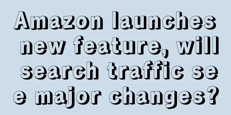Amazon launches new feature, will search traffic see major changes?