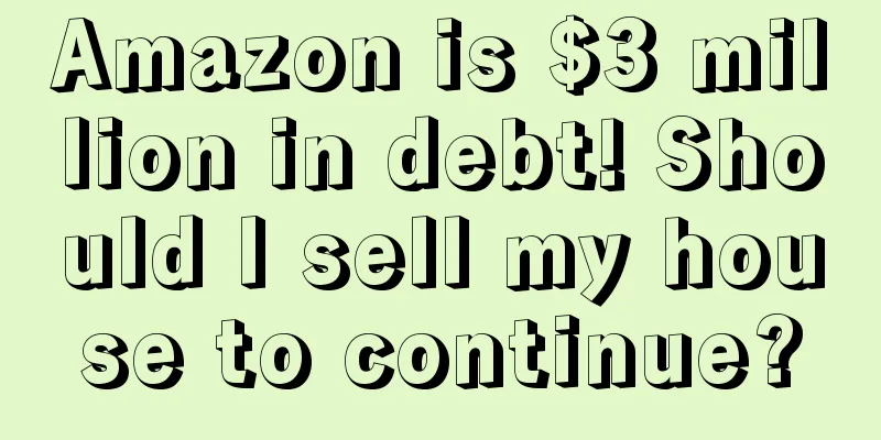 Amazon is $3 million in debt! Should I sell my house to continue?