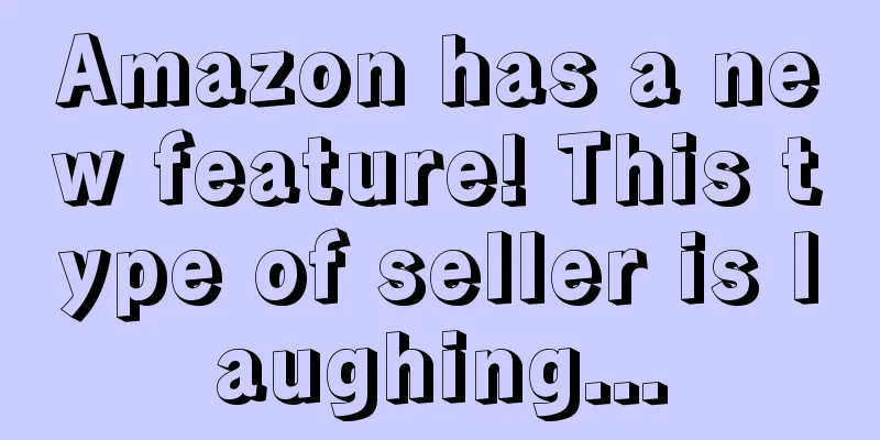 Amazon has a new feature! This type of seller is laughing...