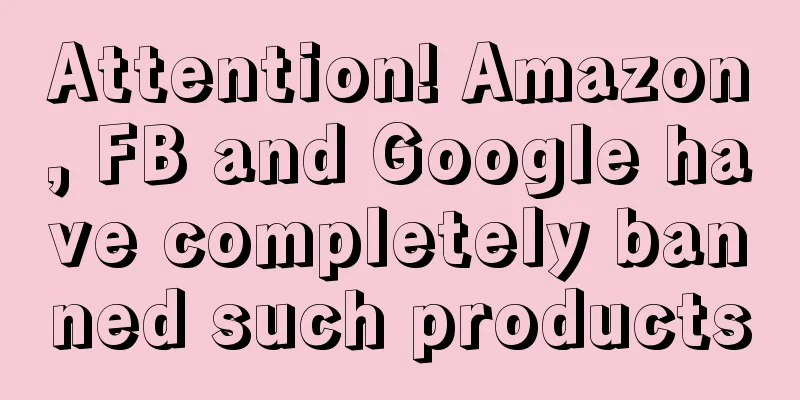 Attention! Amazon, FB and Google have completely banned such products