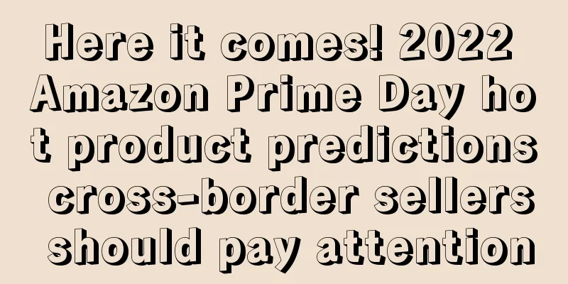 Here it comes! 2022 Amazon Prime Day hot product predictions cross-border sellers should pay attention