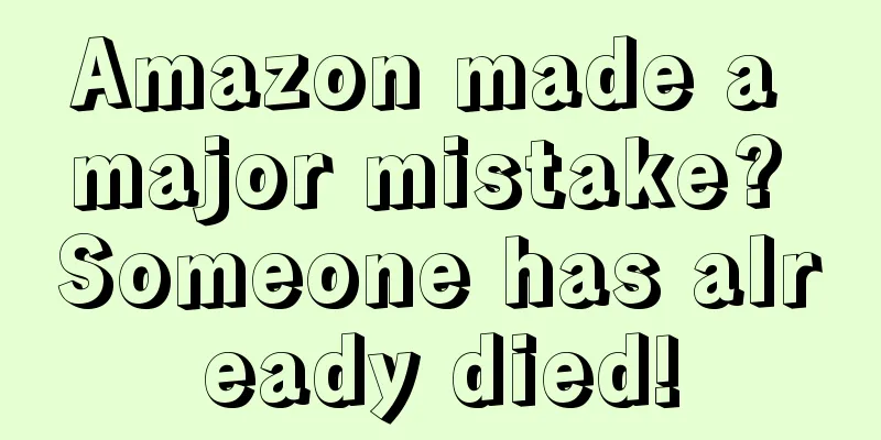 Amazon made a major mistake? Someone has already died!