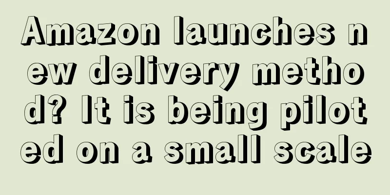 Amazon launches new delivery method? It is being piloted on a small scale