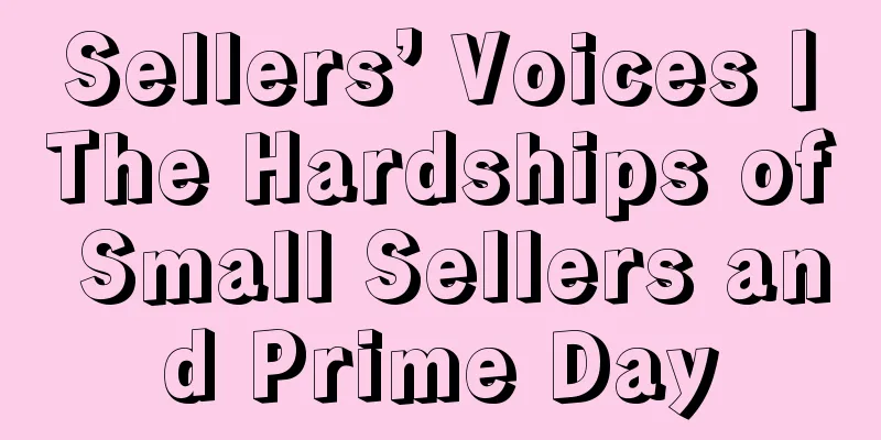 Sellers’ Voices丨The Hardships of Small Sellers and Prime Day