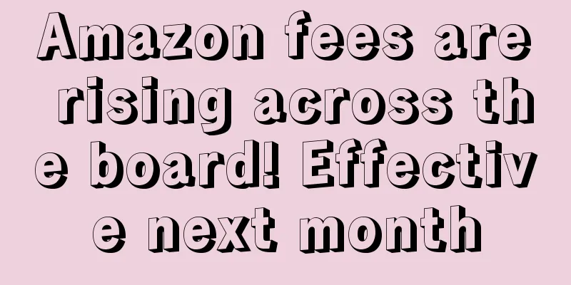 Amazon fees are rising across the board! Effective next month