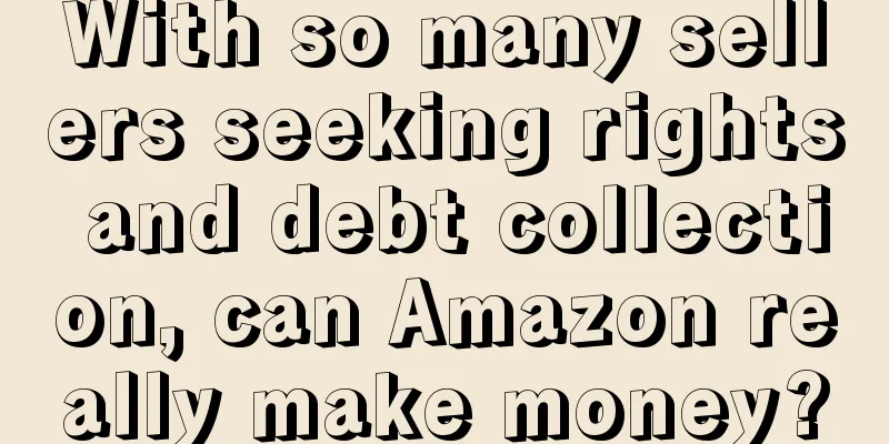 With so many sellers seeking rights and debt collection, can Amazon really make money?