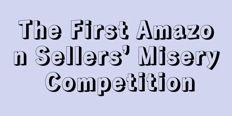 The First Amazon Sellers’ Misery Competition