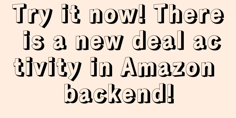 Try it now! There is a new deal activity in Amazon backend!
