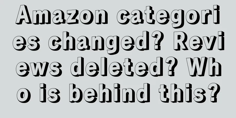 Amazon categories changed? Reviews deleted? Who is behind this?