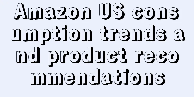 Amazon US consumption trends and product recommendations