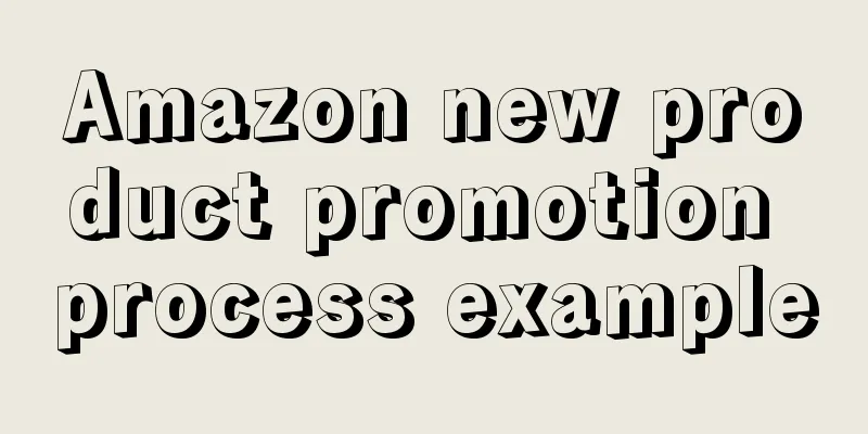 Amazon new product promotion process example