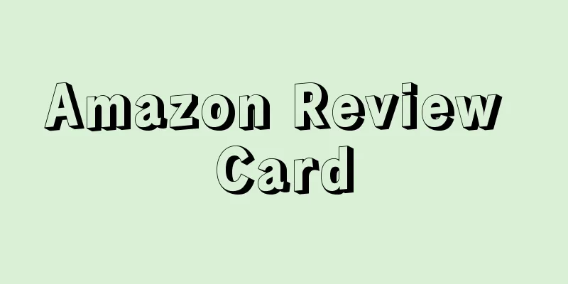 Amazon Review Card
