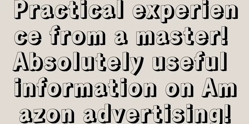 Practical experience from a master! Absolutely useful information on Amazon advertising!