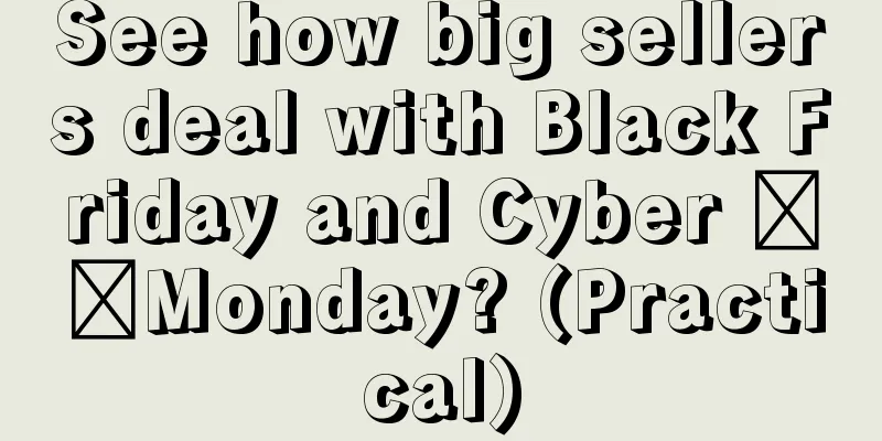 See how big sellers deal with Black Friday and Cyber ​​Monday? (Practical)