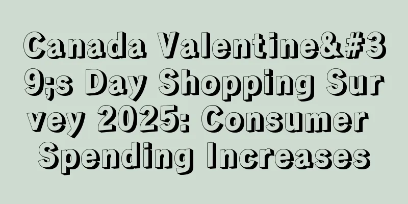 Canada Valentine's Day Shopping Survey 2025: Consumer Spending Increases