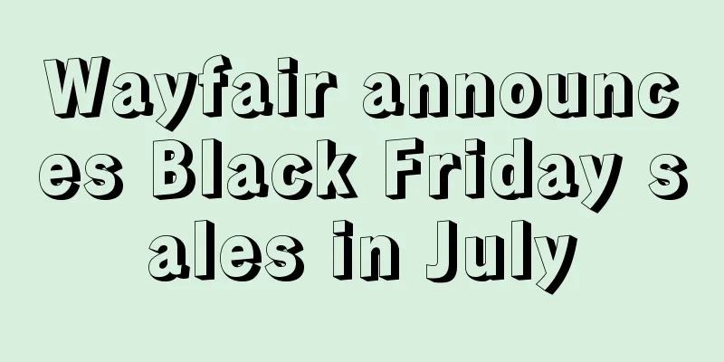 Wayfair announces Black Friday sales in July