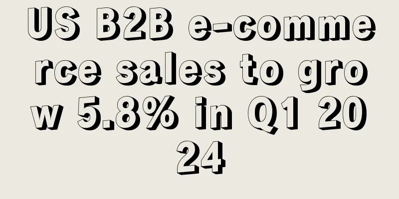 US B2B e-commerce sales to grow 5.8% in Q1 2024