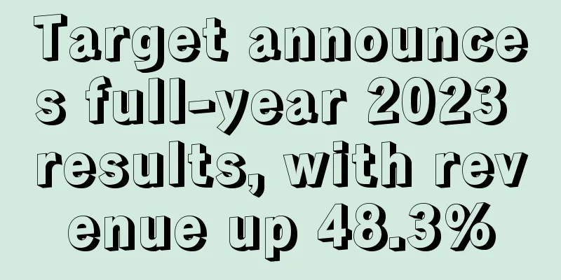 Target announces full-year 2023 results, with revenue up 48.3%