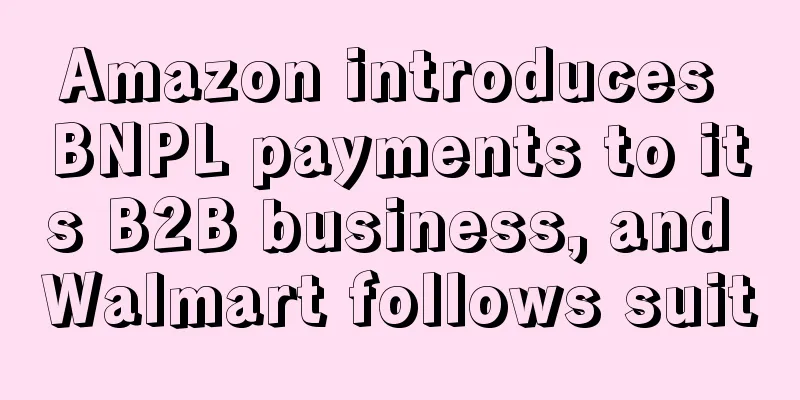 Amazon introduces BNPL payments to its B2B business, and Walmart follows suit