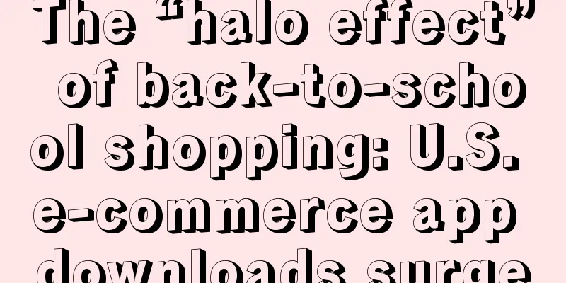 The “halo effect” of back-to-school shopping: U.S. e-commerce app downloads surge