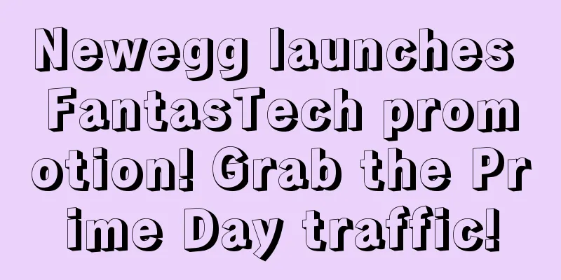 Newegg launches FantasTech promotion! Grab the Prime Day traffic!