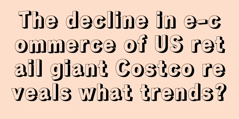 The decline in e-commerce of US retail giant Costco reveals what trends?