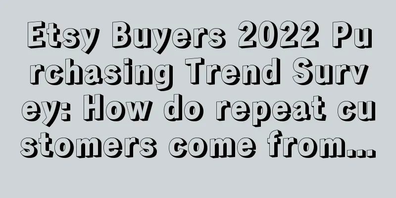 Etsy Buyers 2022 Purchasing Trend Survey: How do repeat customers come from...