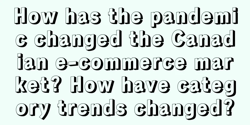 How has the pandemic changed the Canadian e-commerce market? How have category trends changed?