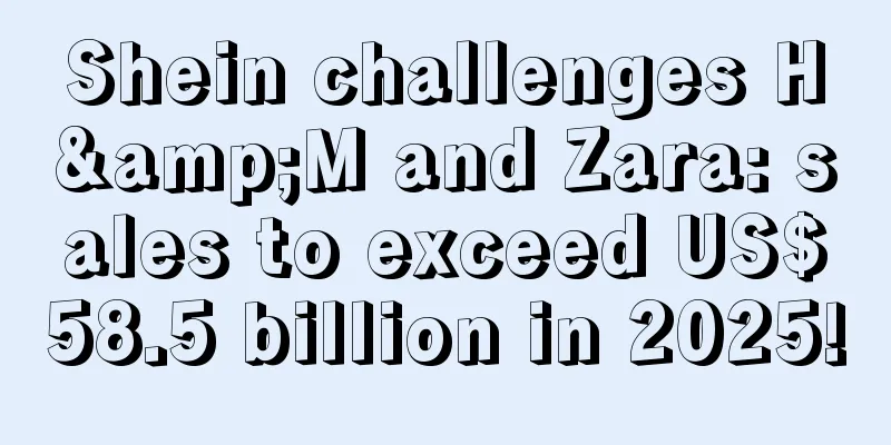 Shein challenges H&M and Zara: sales to exceed US$58.5 billion in 2025!
