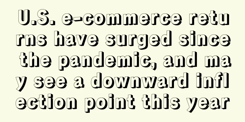 U.S. e-commerce returns have surged since the pandemic, and may see a downward inflection point this year