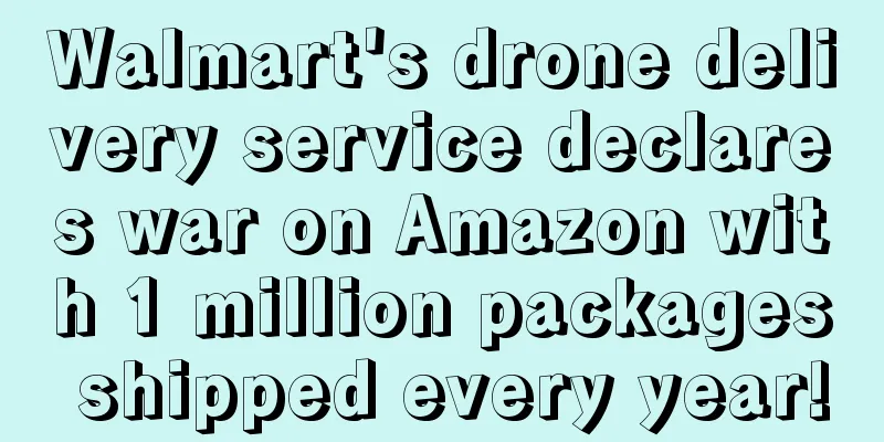 Walmart's drone delivery service declares war on Amazon with 1 million packages shipped every year!