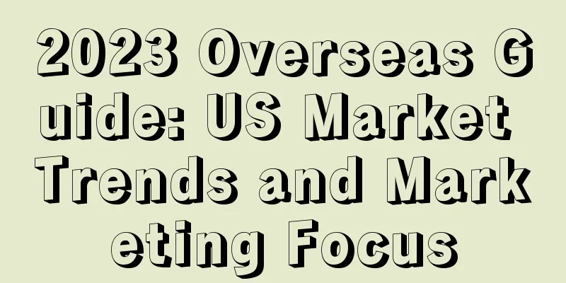 2023 Overseas Guide: US Market Trends and Marketing Focus