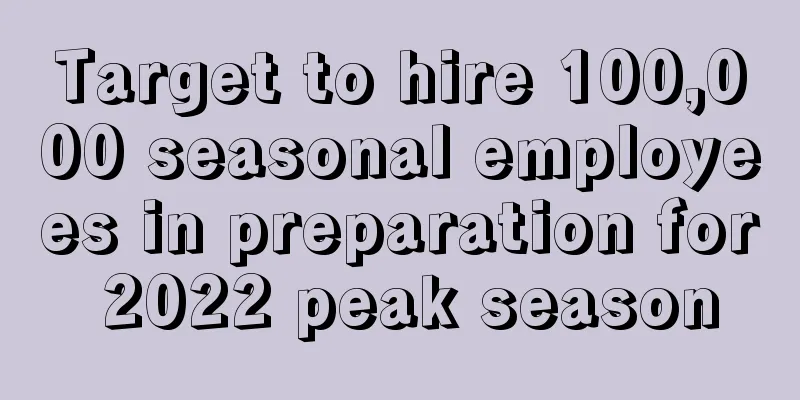 Target to hire 100,000 seasonal employees in preparation for 2022 peak season
