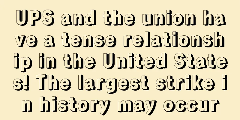 UPS and the union have a tense relationship in the United States! The largest strike in history may occur