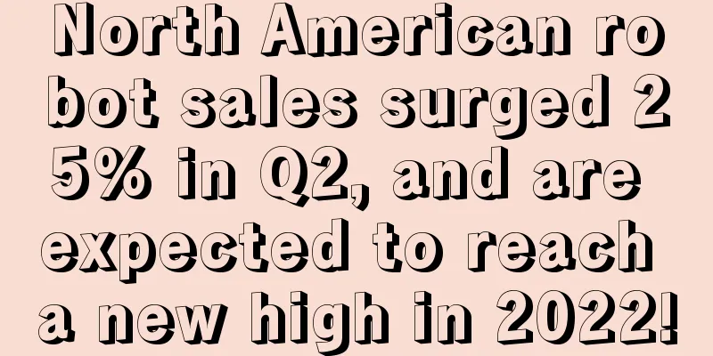 North American robot sales surged 25% in Q2, and are expected to reach a new high in 2022!