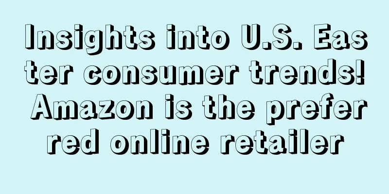 Insights into U.S. Easter consumer trends! Amazon is the preferred online retailer