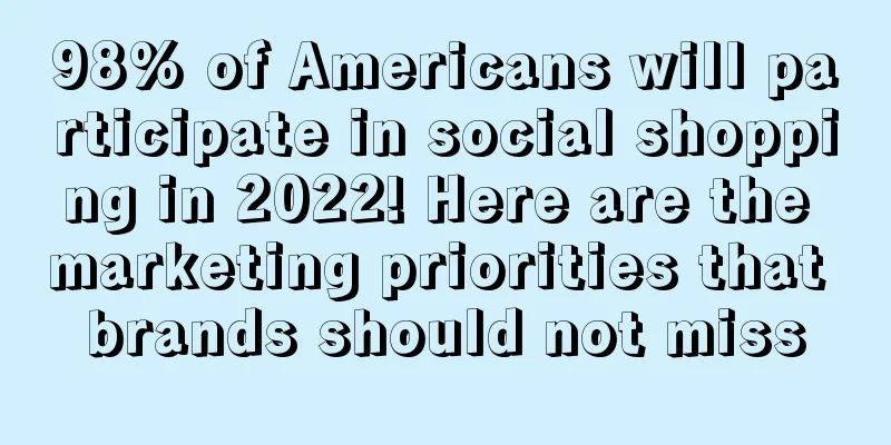 98% of Americans will participate in social shopping in 2022! Here are the marketing priorities that brands should not miss