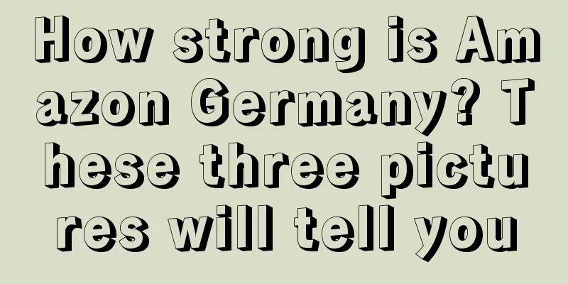 How strong is Amazon Germany? These three pictures will tell you
