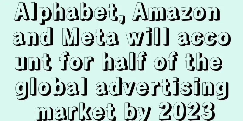 Alphabet, Amazon and Meta will account for half of the global advertising market by 2023