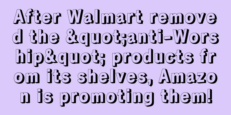 After Walmart removed the "anti-Worship" products from its shelves, Amazon is promoting them!