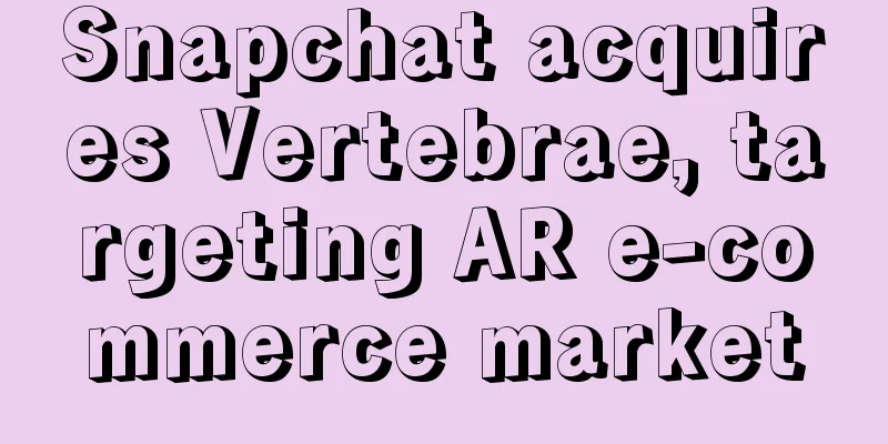 Snapchat acquires Vertebrae, targeting AR e-commerce market