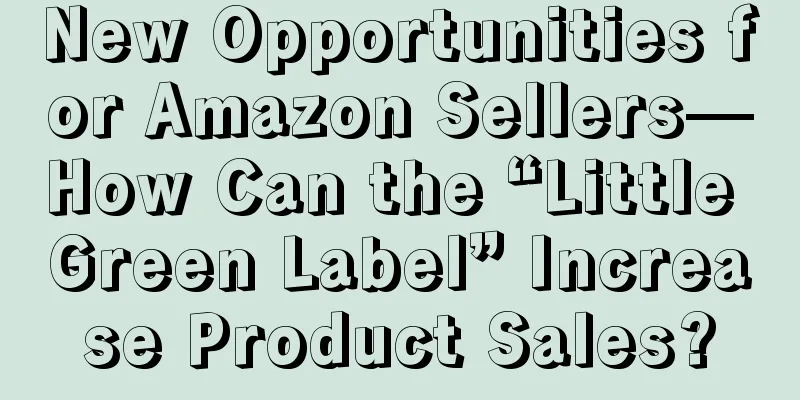 New Opportunities for Amazon Sellers—How Can the “Little Green Label” Increase Product Sales?
