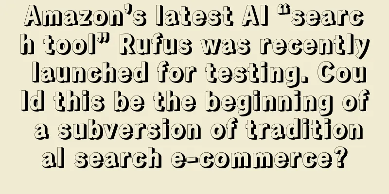 Amazon’s latest AI “search tool” Rufus was recently launched for testing. Could this be the beginning of a subversion of traditional search e-commerce?