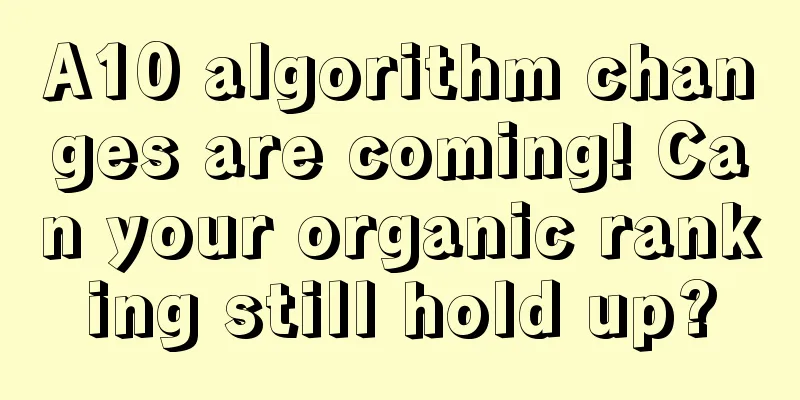 A10 algorithm changes are coming! Can your organic ranking still hold up?