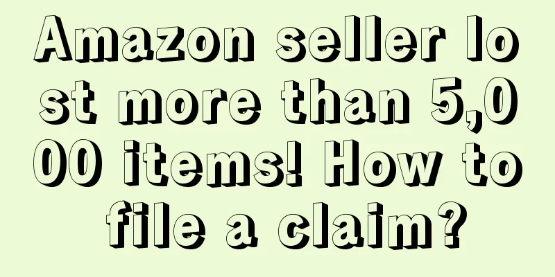 Amazon seller lost more than 5,000 items! How to file a claim?